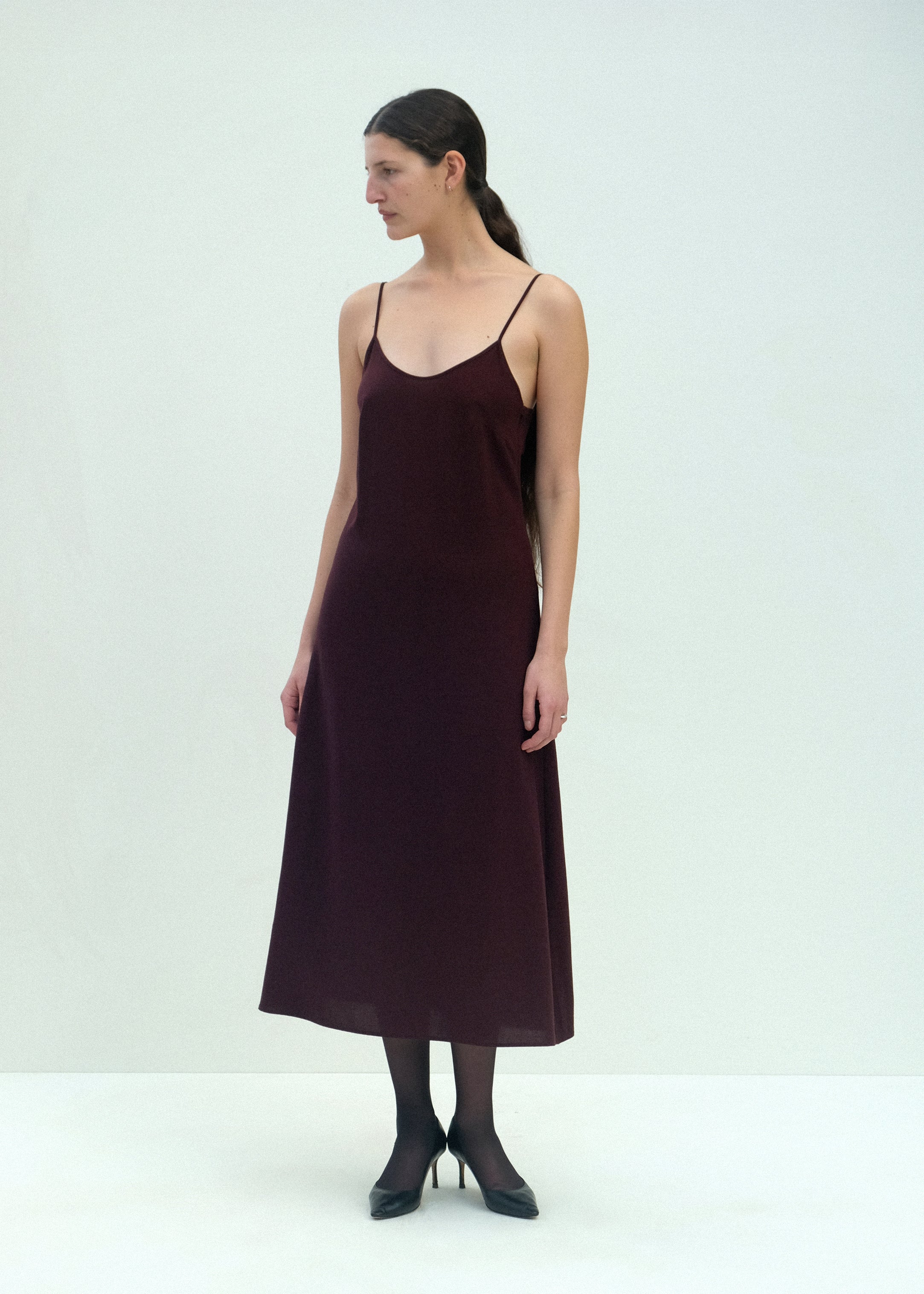 The Slip Dress - Plum - Jesse Kamm