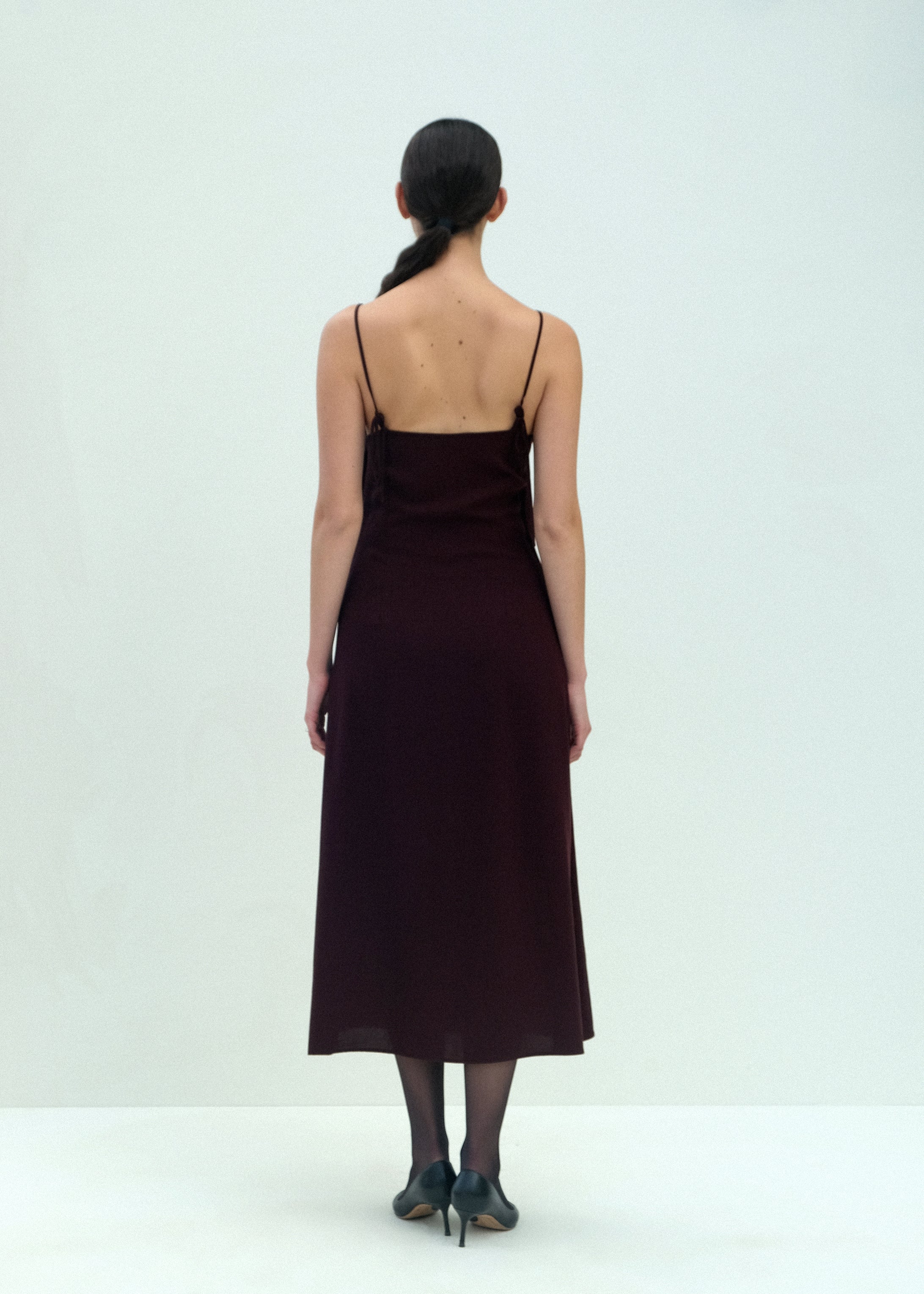 The Slip Dress - Plum - Jesse Kamm