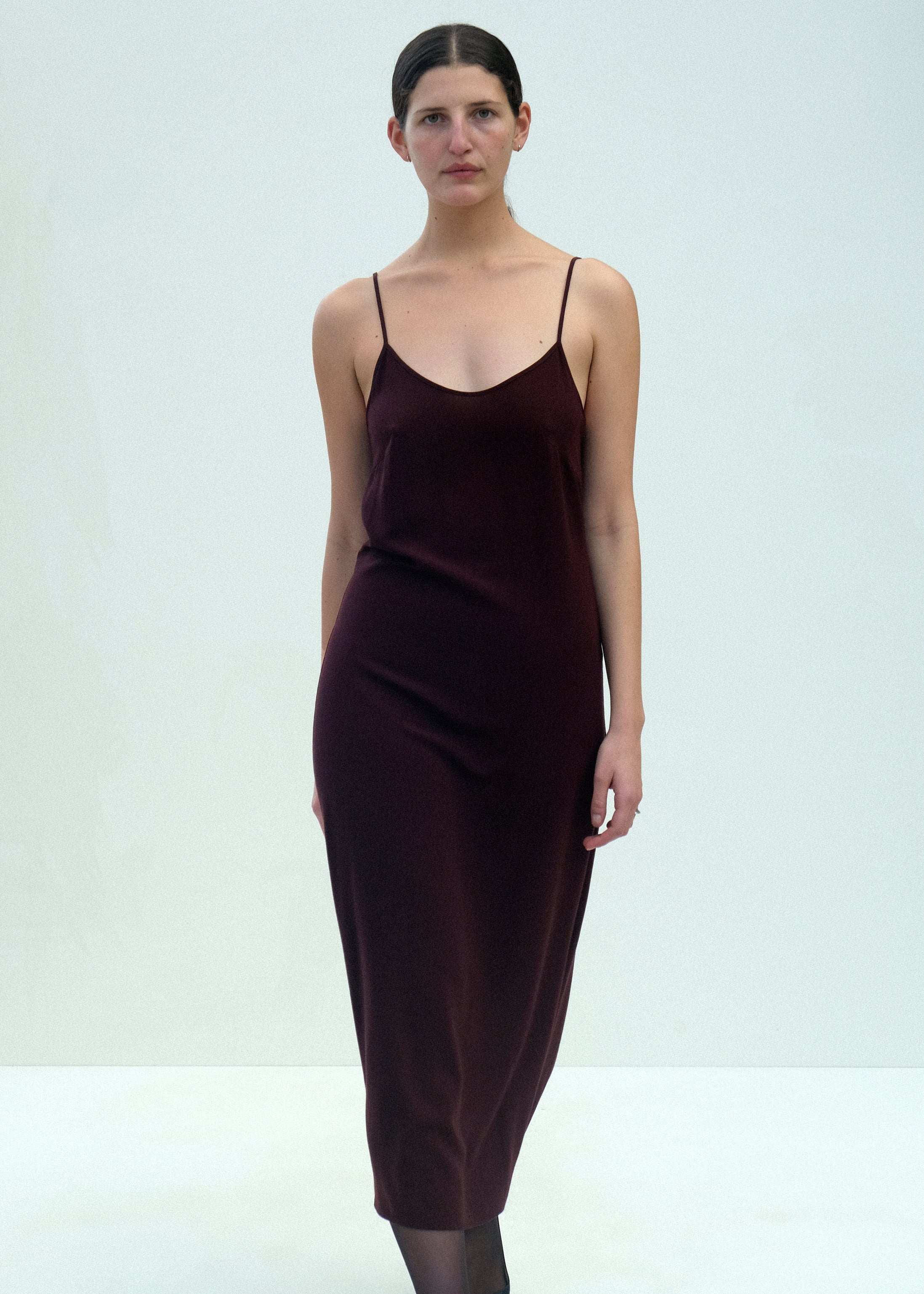 The Slip Dress - Plum - Jesse Kamm
