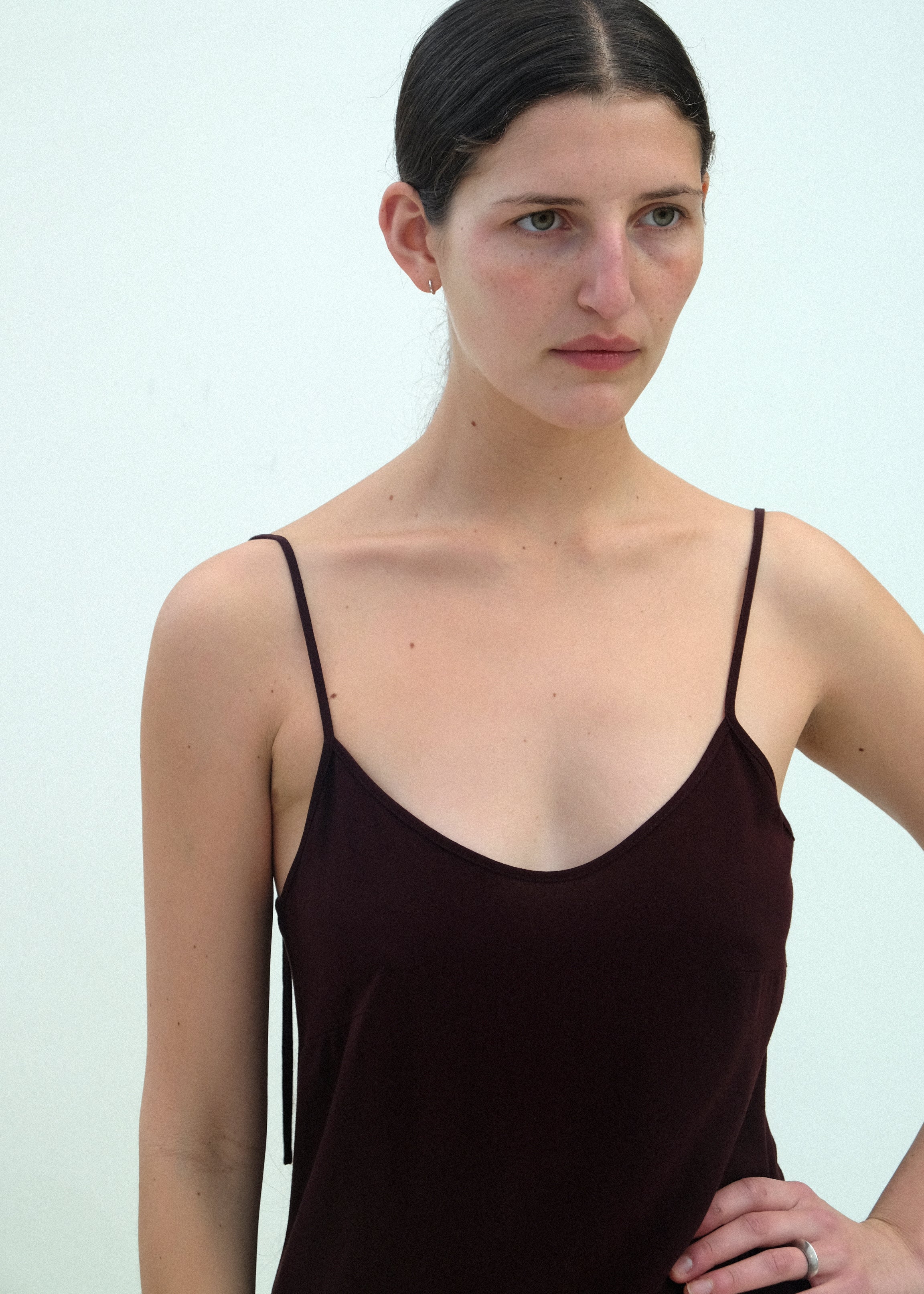 The Slip Dress - Plum - Jesse Kamm