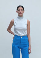 Sleeveless Turtleneck - Mist - Jesse Kamm