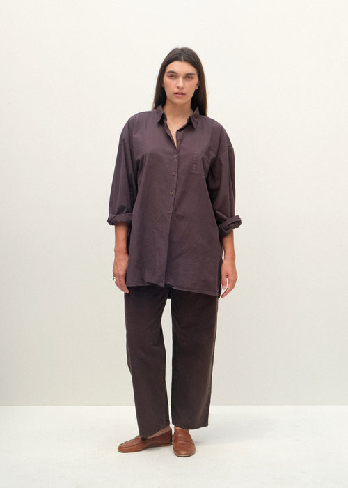 Painter Shirt - Raisin - Jesse Kamm