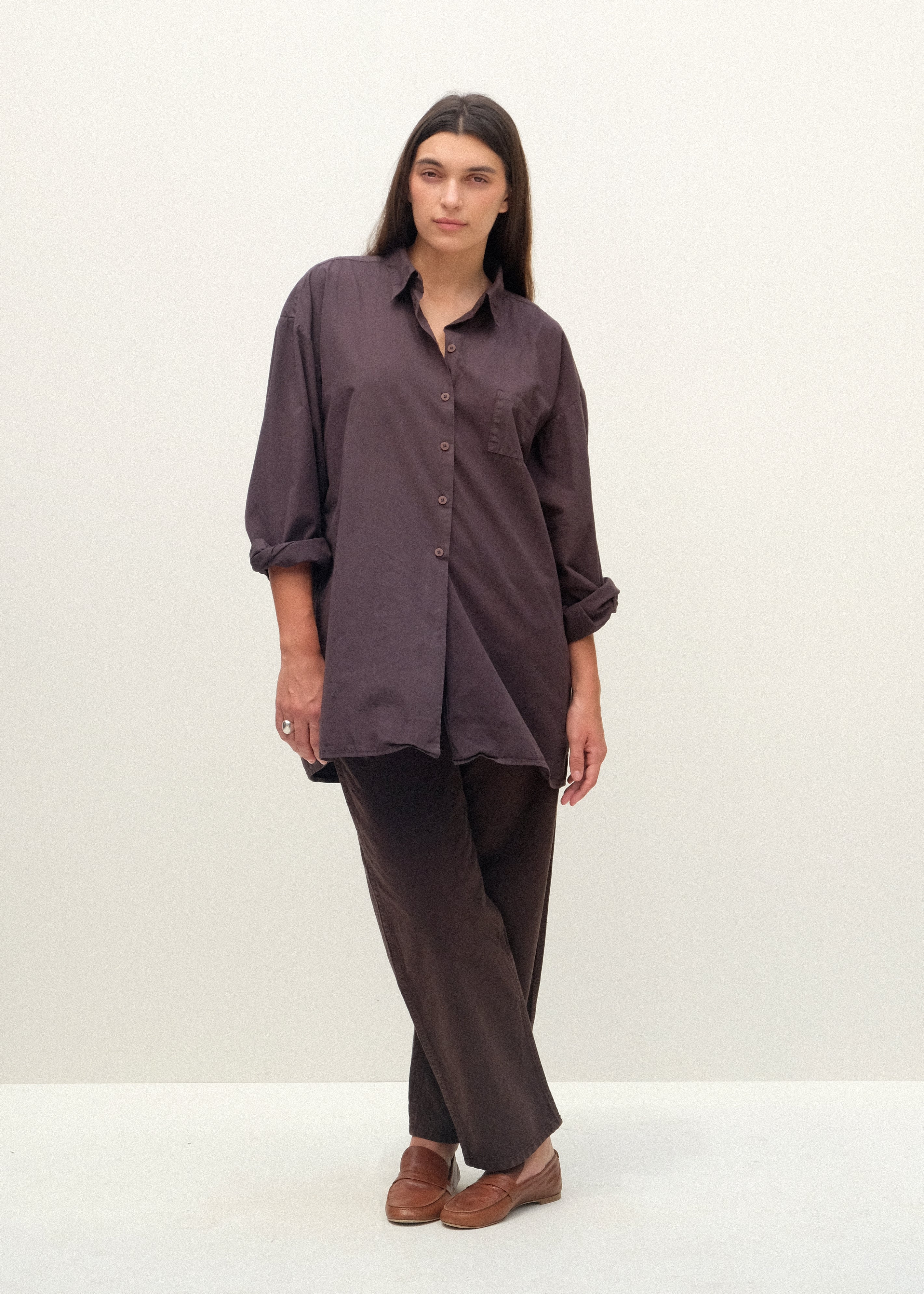 Painter Shirt - Raisin - Jesse Kamm