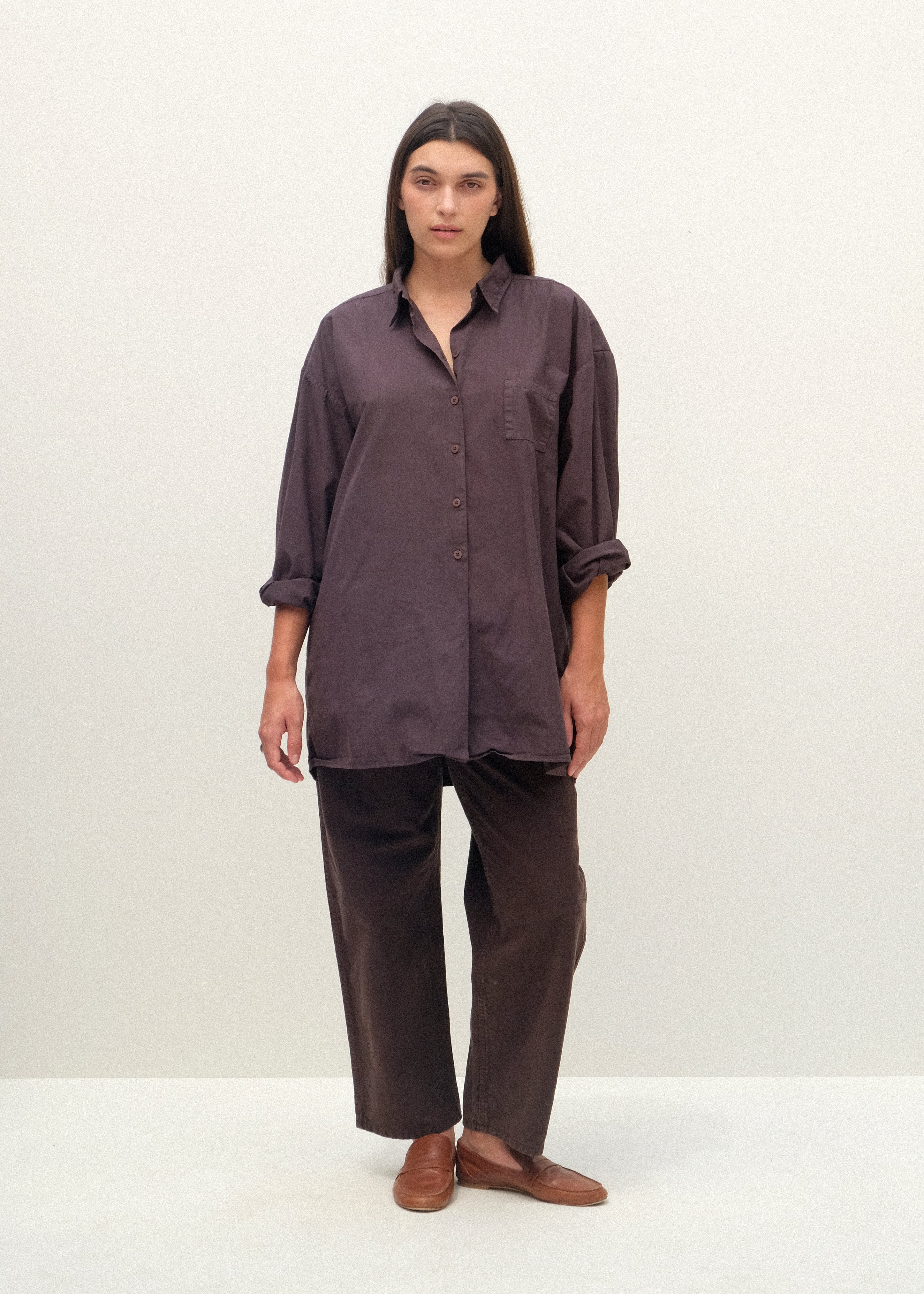 Painter Shirt - Raisin - Jesse Kamm