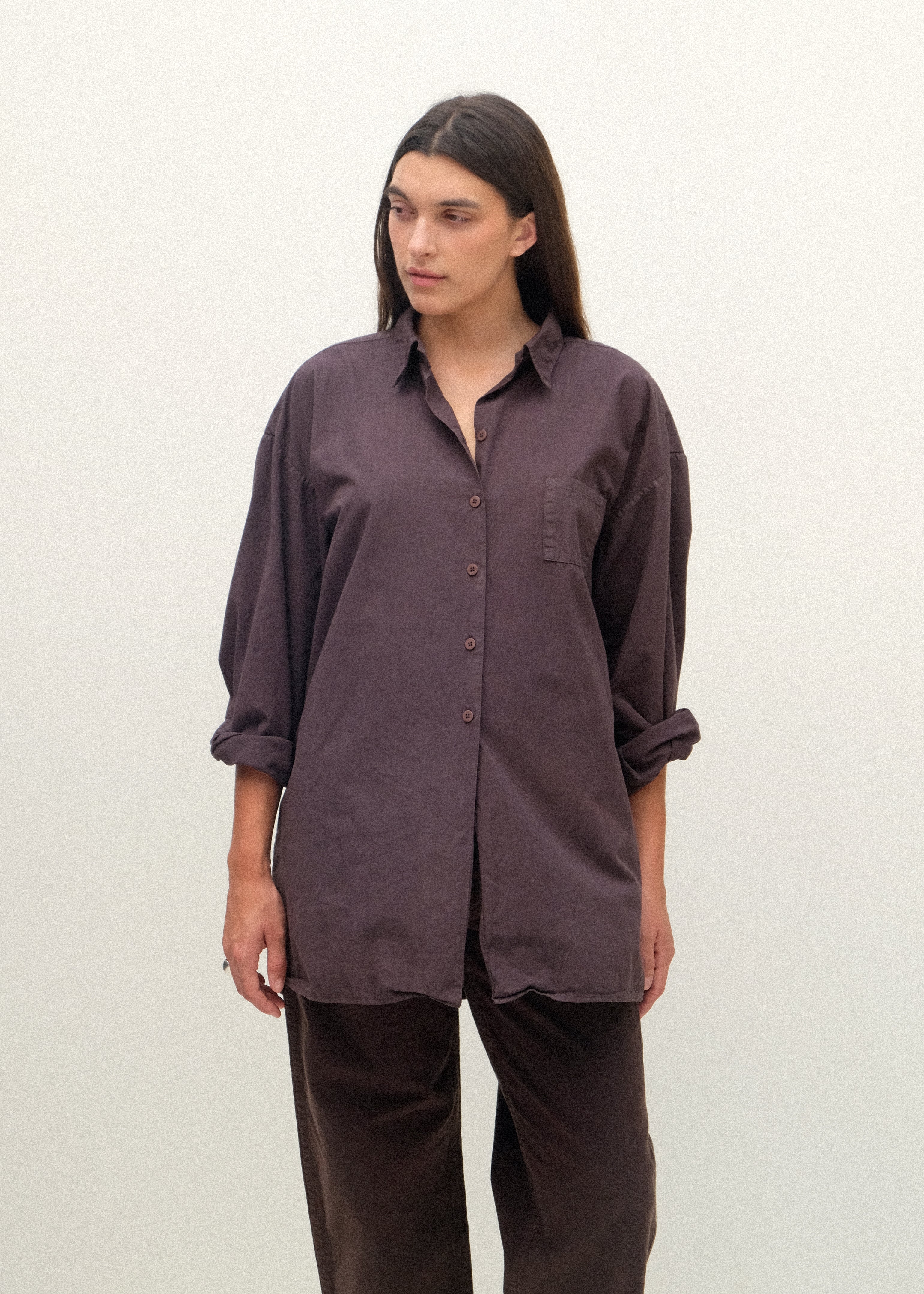 Painter Shirt - Raisin - Jesse Kamm