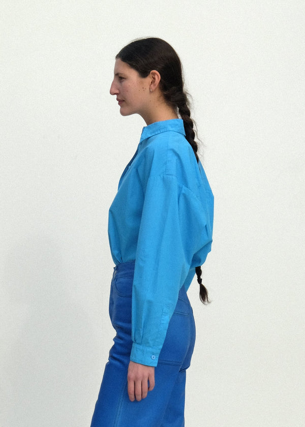 Alberta Shirt - Pool Blue