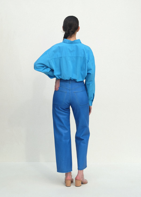 Alberta Shirt - Pool Blue