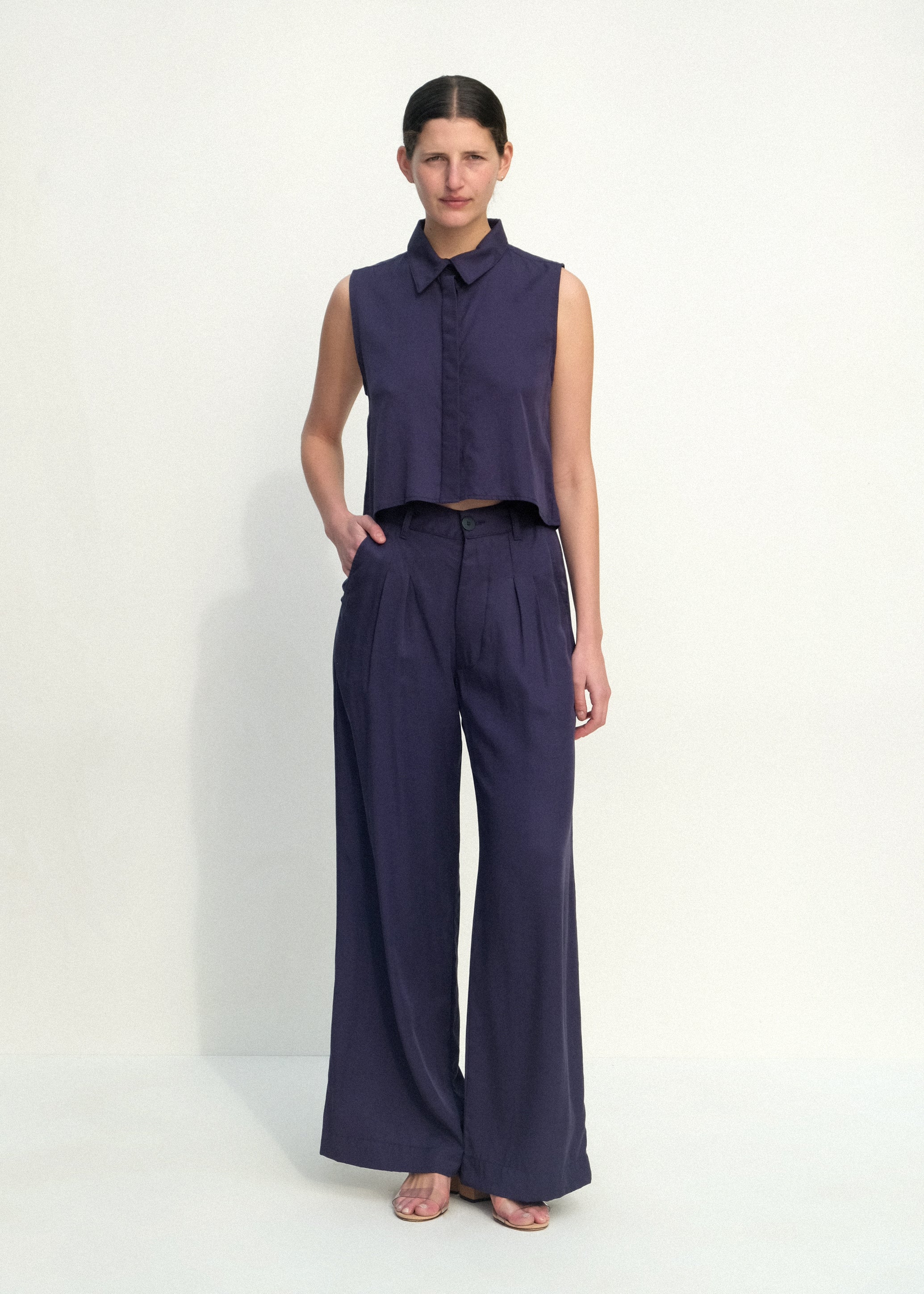 Ellis Top - Navy - Jesse Kamm
