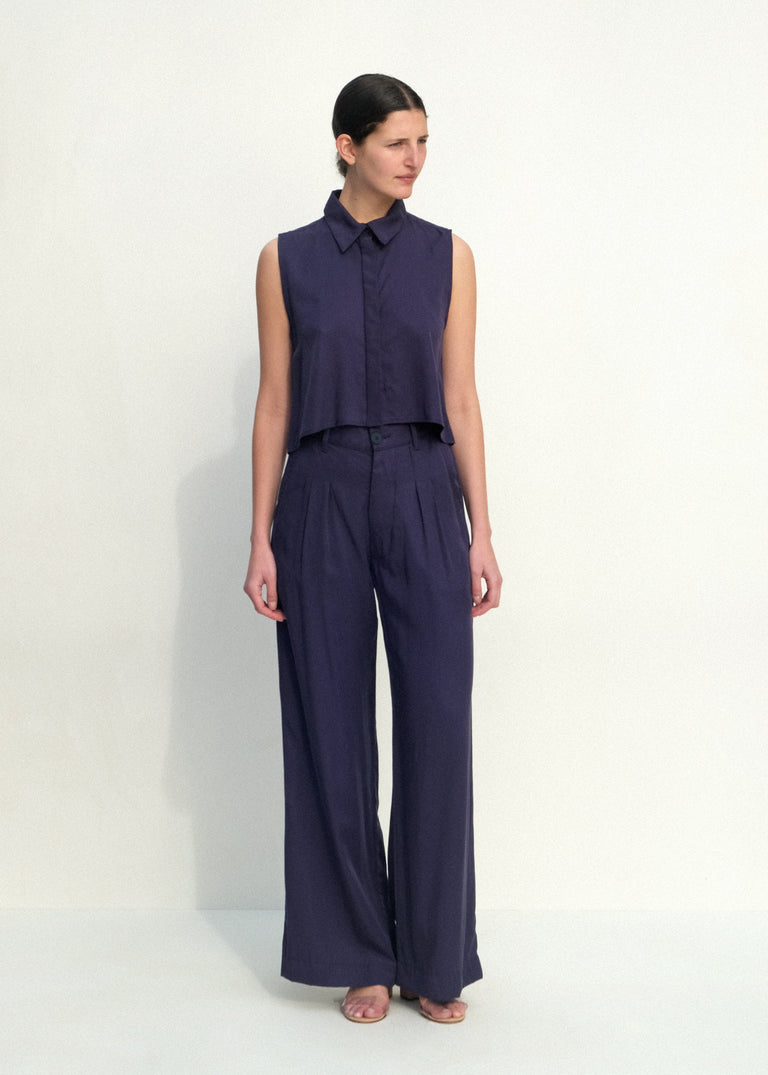 Ellis Top - Navy - Jesse Kamm