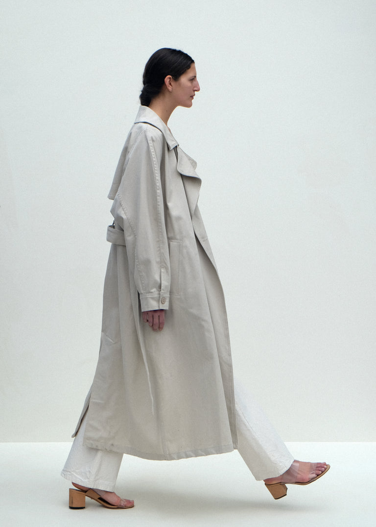 The Car Coat - Taupe - Jesse Kamm