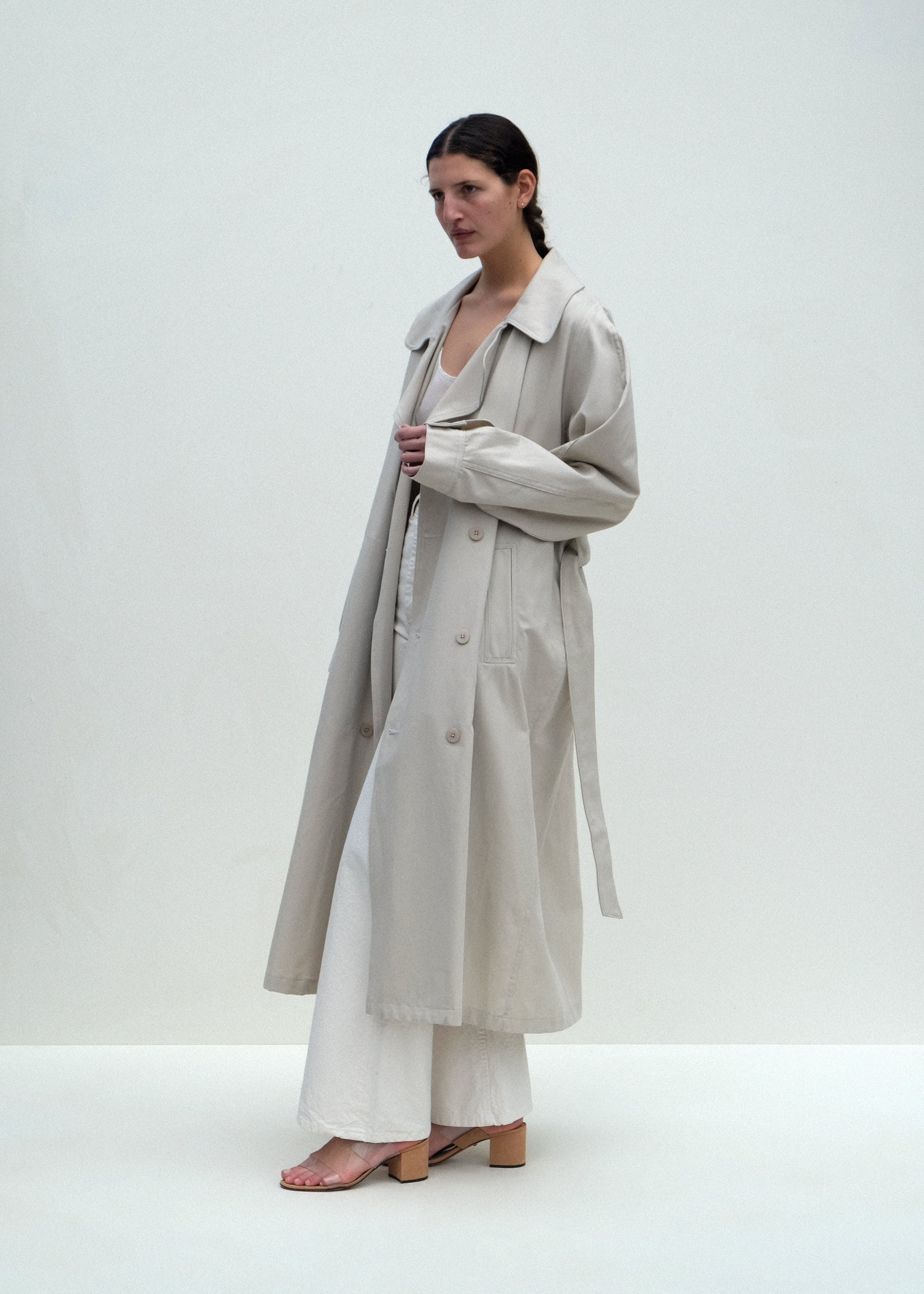The Car Coat - Taupe - Jesse Kamm