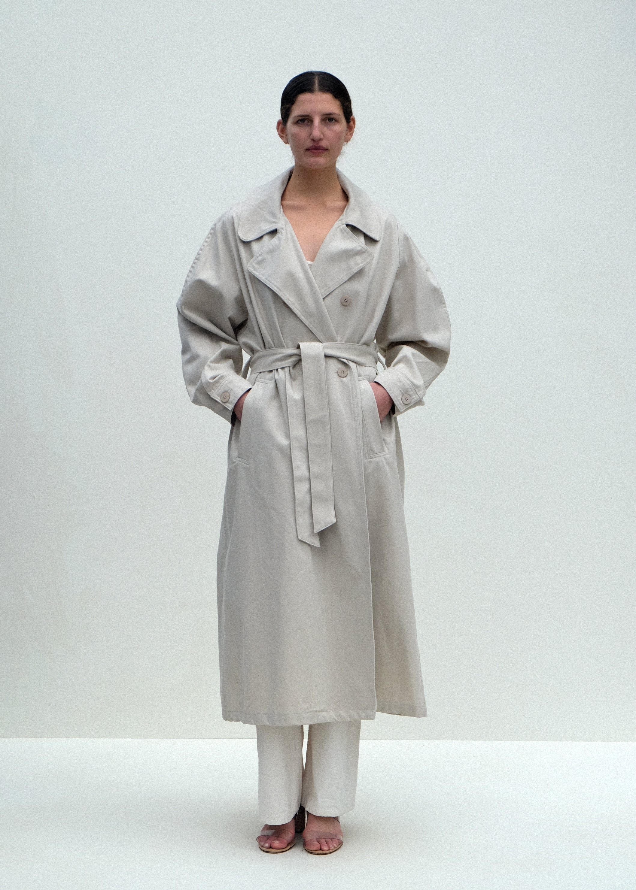 The Car Coat - Taupe - Jesse Kamm