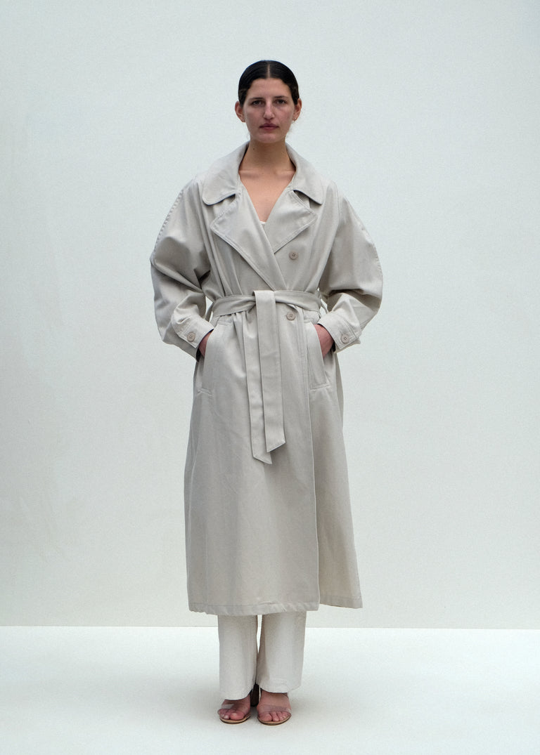 The Car Coat - Taupe - Jesse Kamm