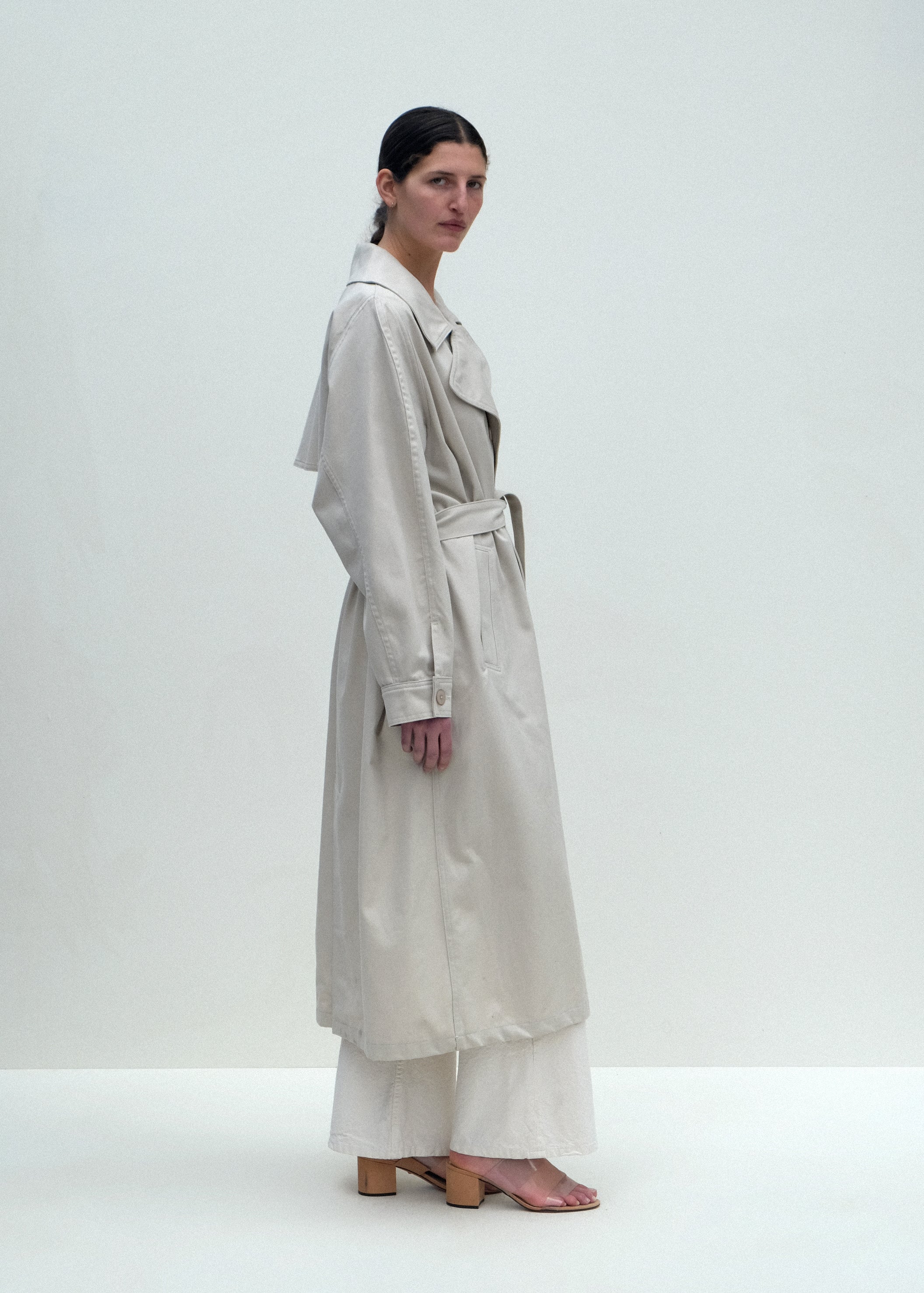 The Car Coat - Taupe - Jesse Kamm