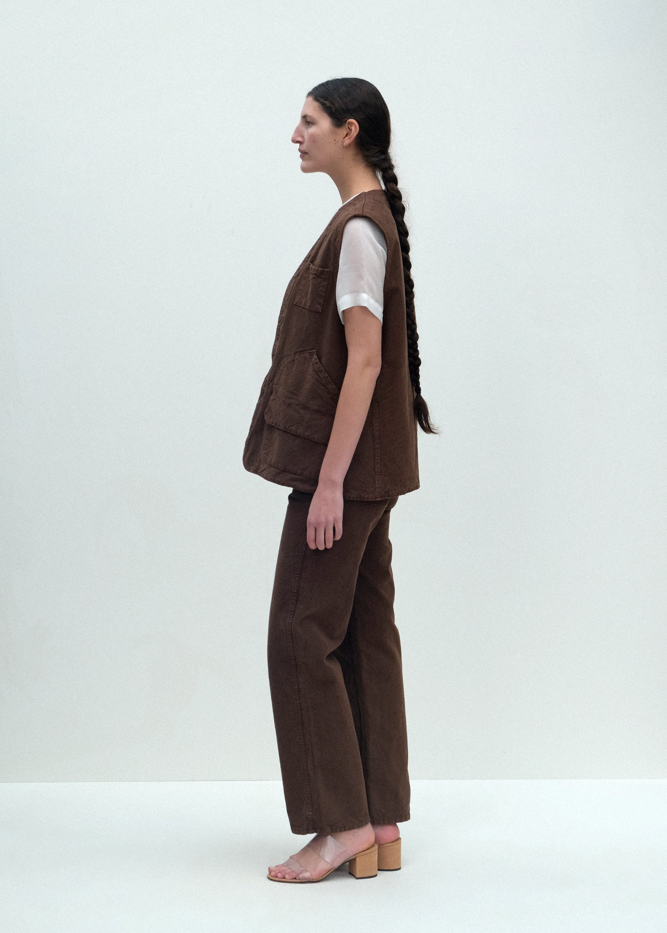 Director's Vest - Chocolate Brown - Jesse Kamm