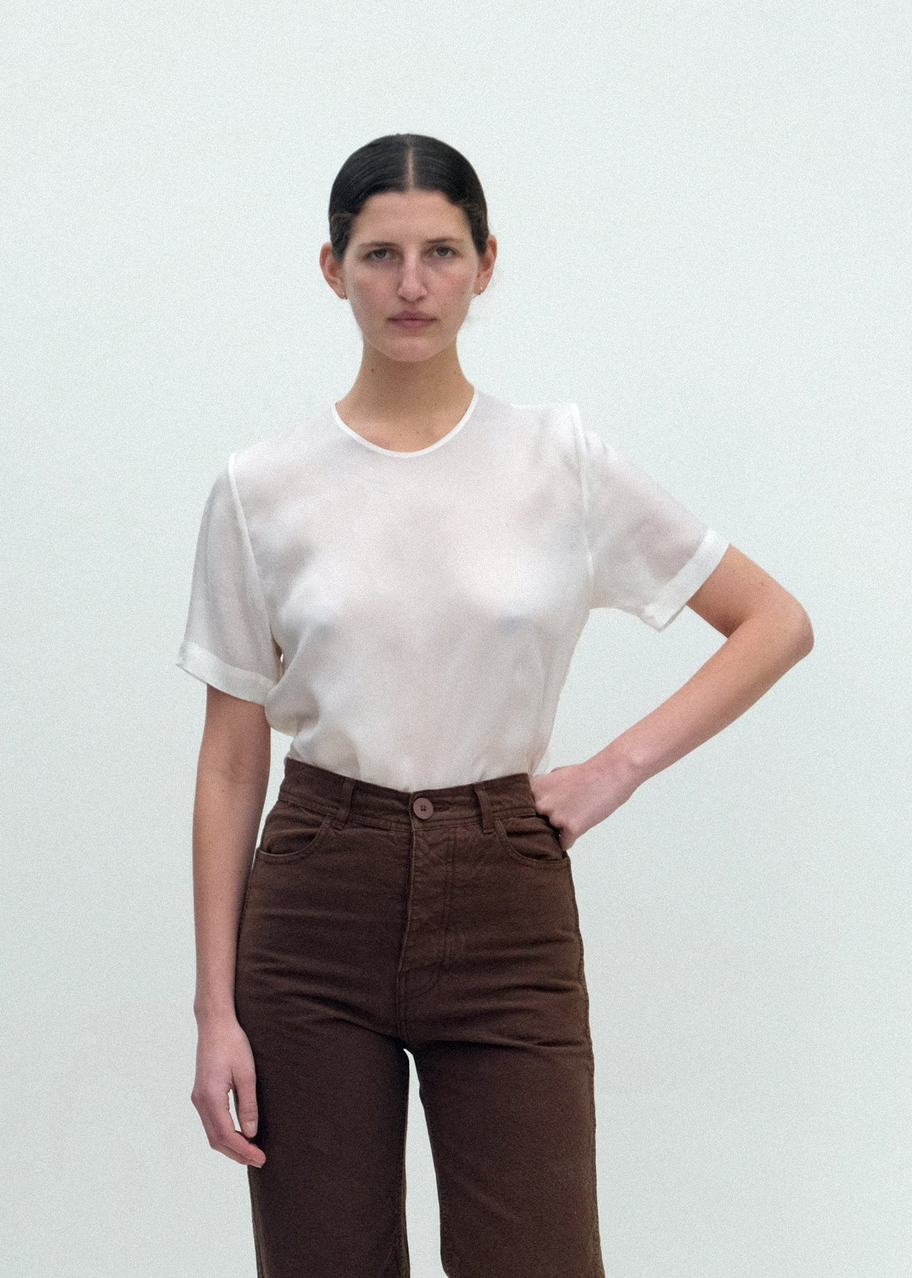 Steinem Tee - Ivory - Jesse Kamm