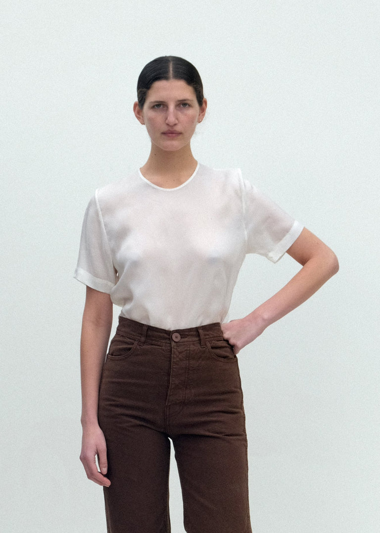 Steinem Tee - Ivory - Jesse Kamm