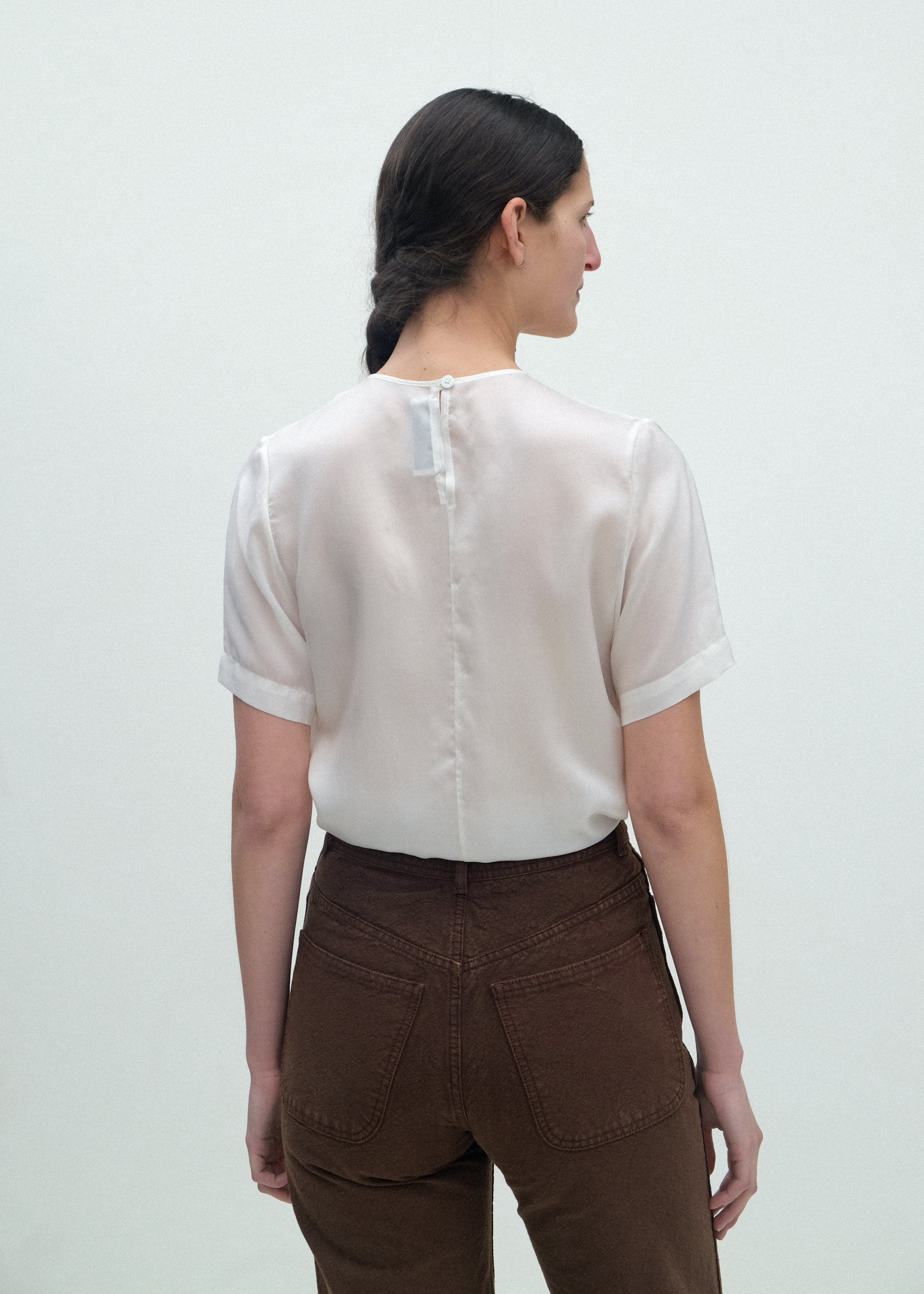 Steinem Tee - Ivory - Jesse Kamm