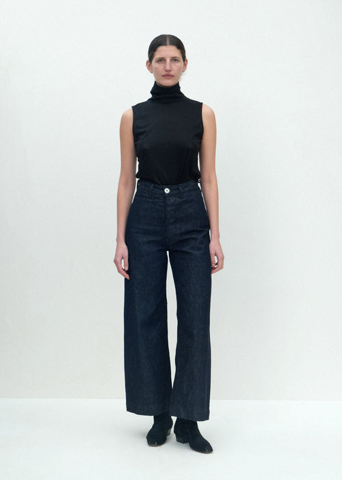 Sailor Pants - Dark Indigo Denim - Jesse Kamm