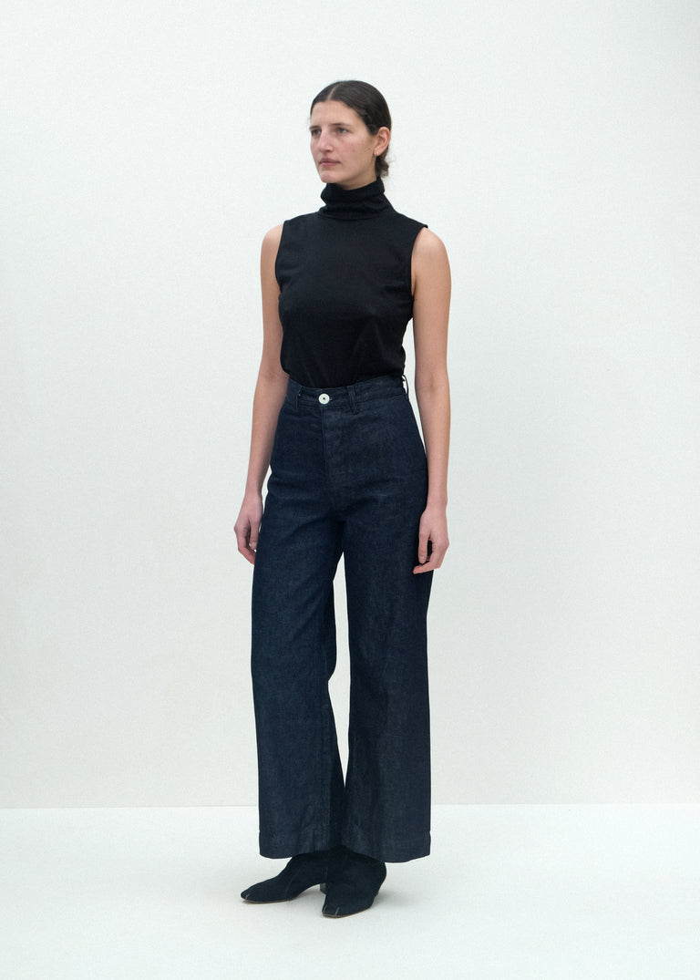Sailor Pants - Dark Indigo Denim - Jesse Kamm