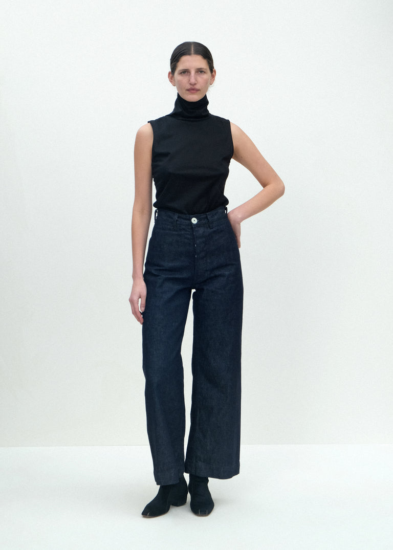 Sailor Pants - Dark Indigo Denim - Jesse Kamm
