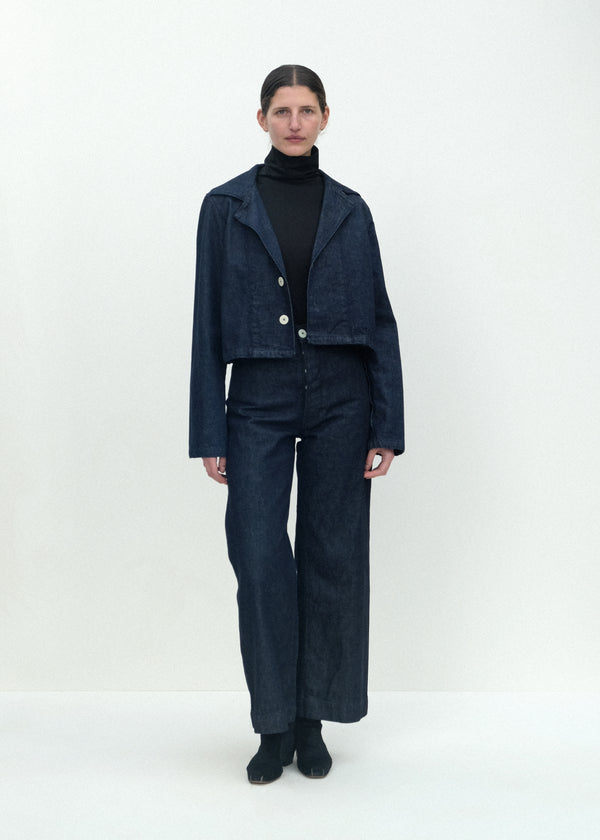 The Jones Jacket - Dark Indigo Denim