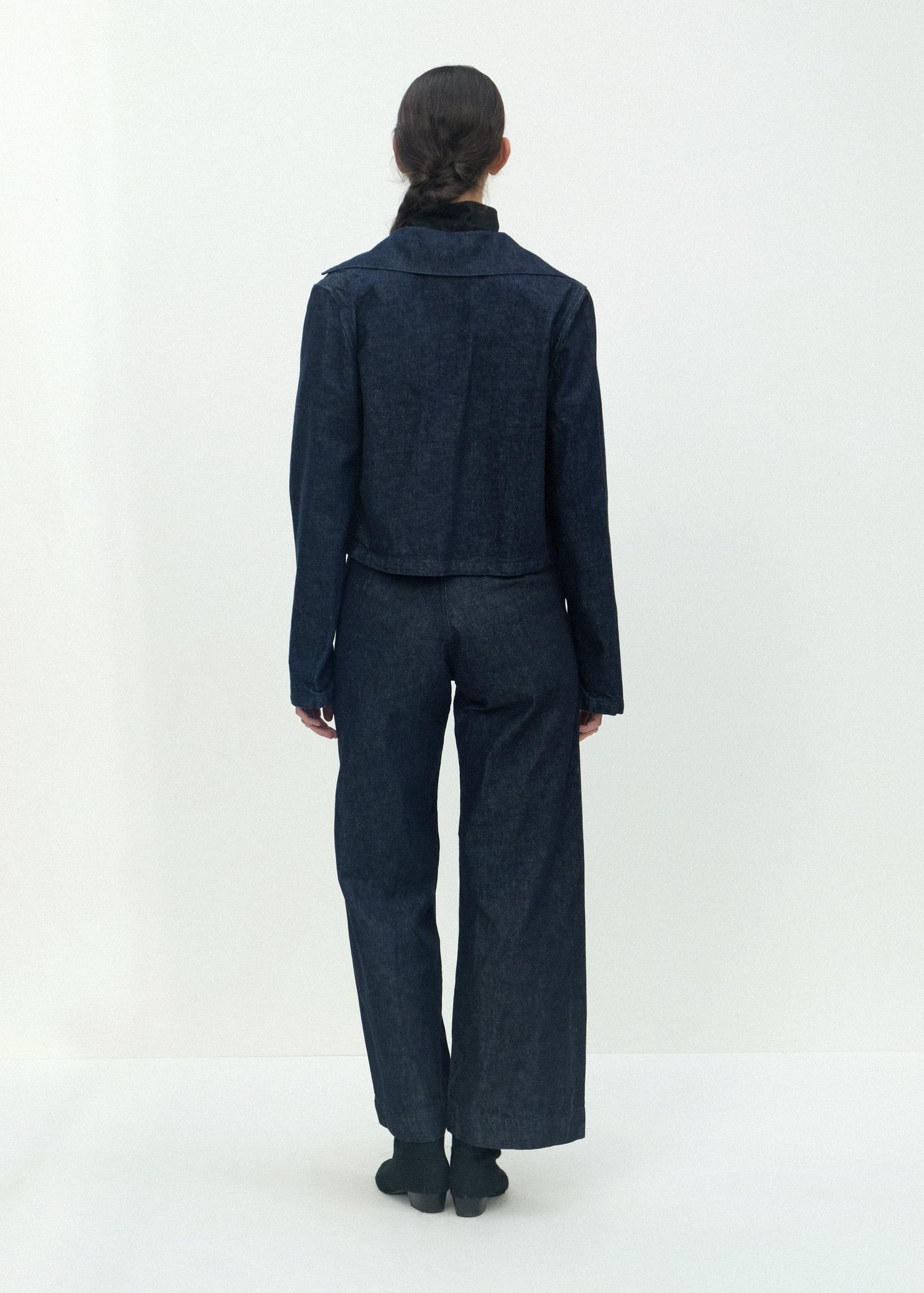 The Jones Jacket - Dark Indigo Denim - Jesse Kamm