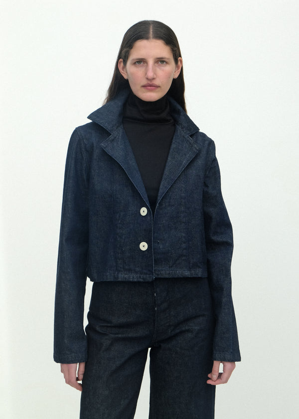 The Jones Jacket - Dark Indigo Denim