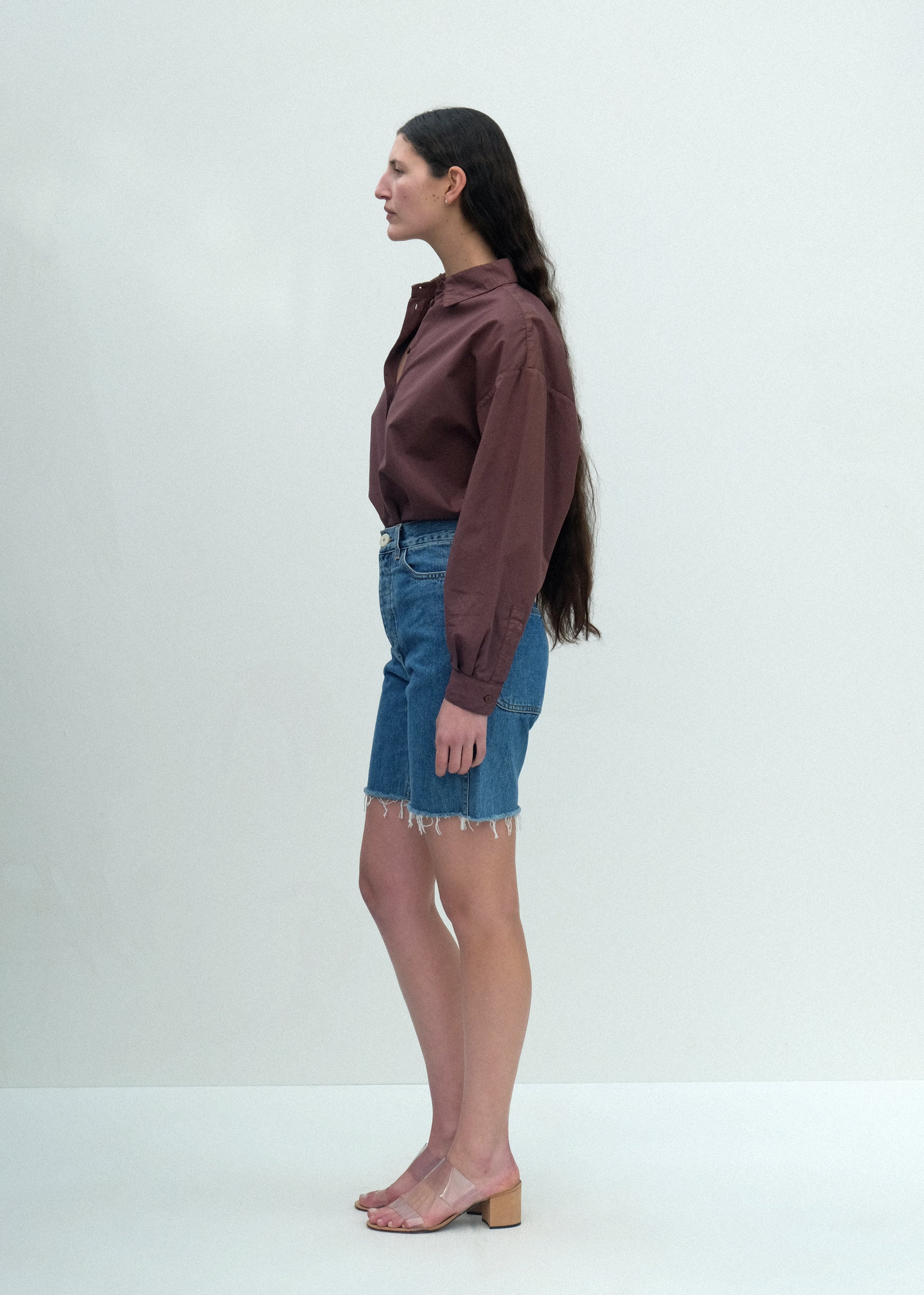 Alberta Shirt - Chocolate Brown - Jesse Kamm