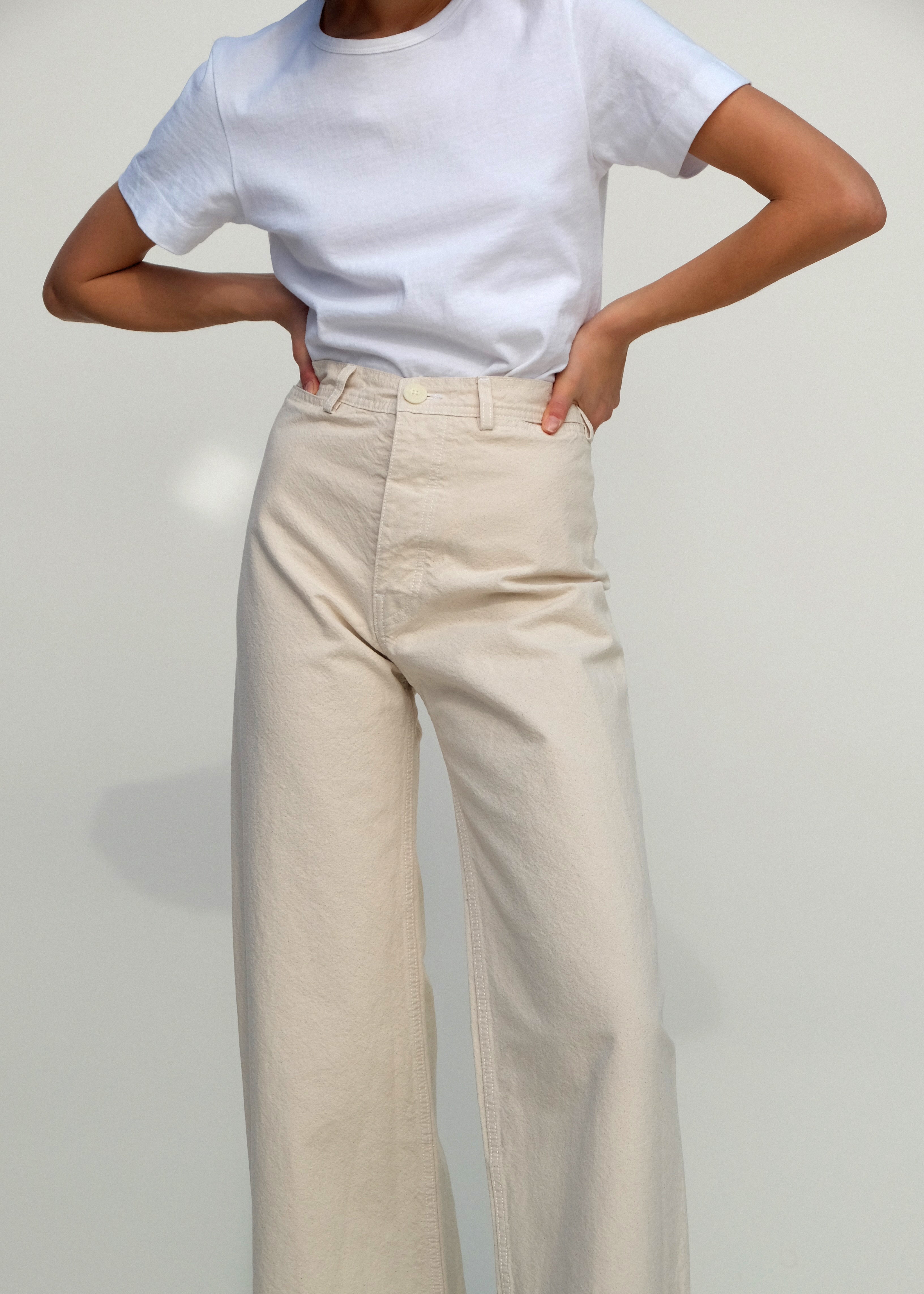 Sailor Pants - Natural - Jesse Kamm