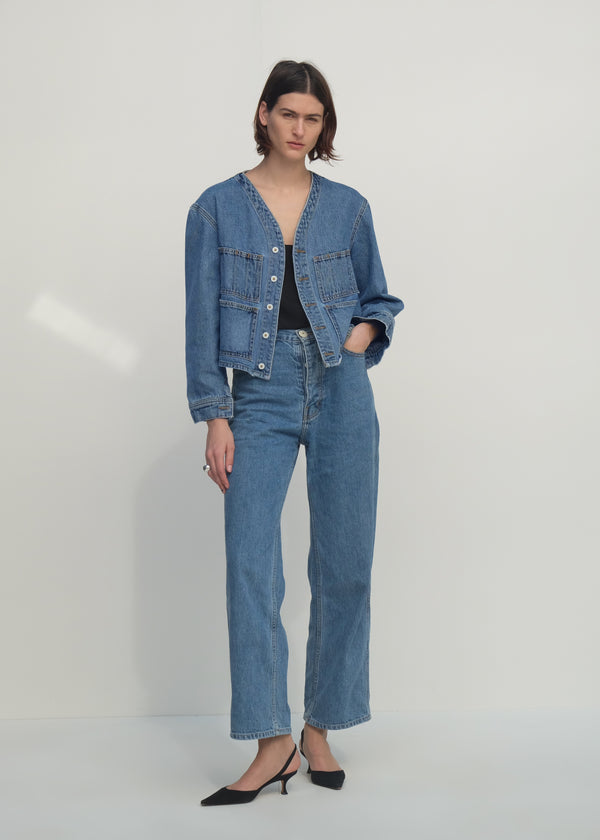 Studio Jacket - Cowboy Blue Denim