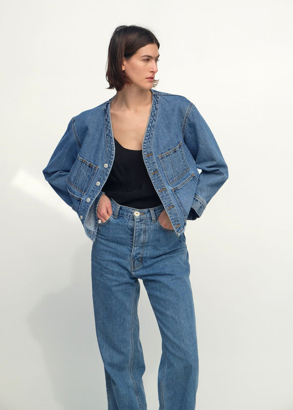 Studio Jacket - Cowboy Blue Denim