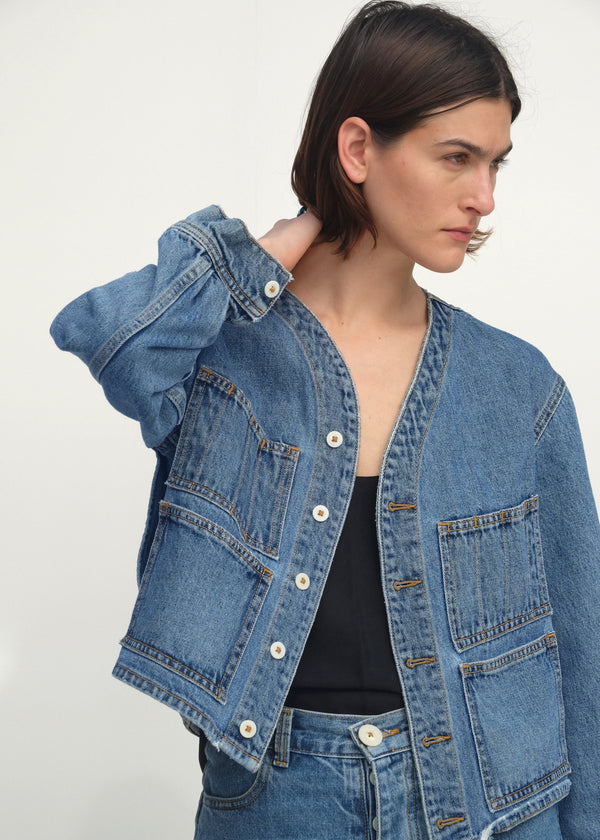 Studio Jacket - Cowboy Blue Denim