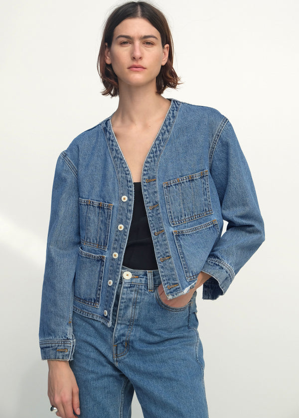 Studio Jacket - Cowboy Blue Denim