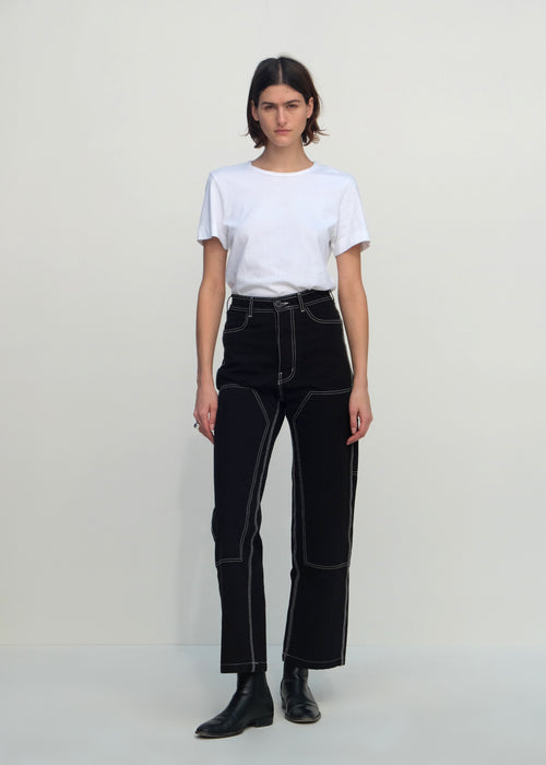 Patchfront Handy Pants - Black - Jesse Kamm