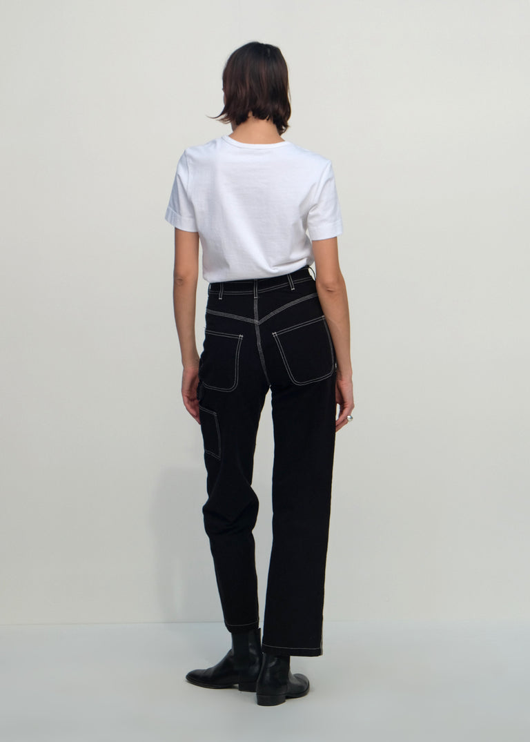 Patchfront Handy Pants - Black - Jesse Kamm