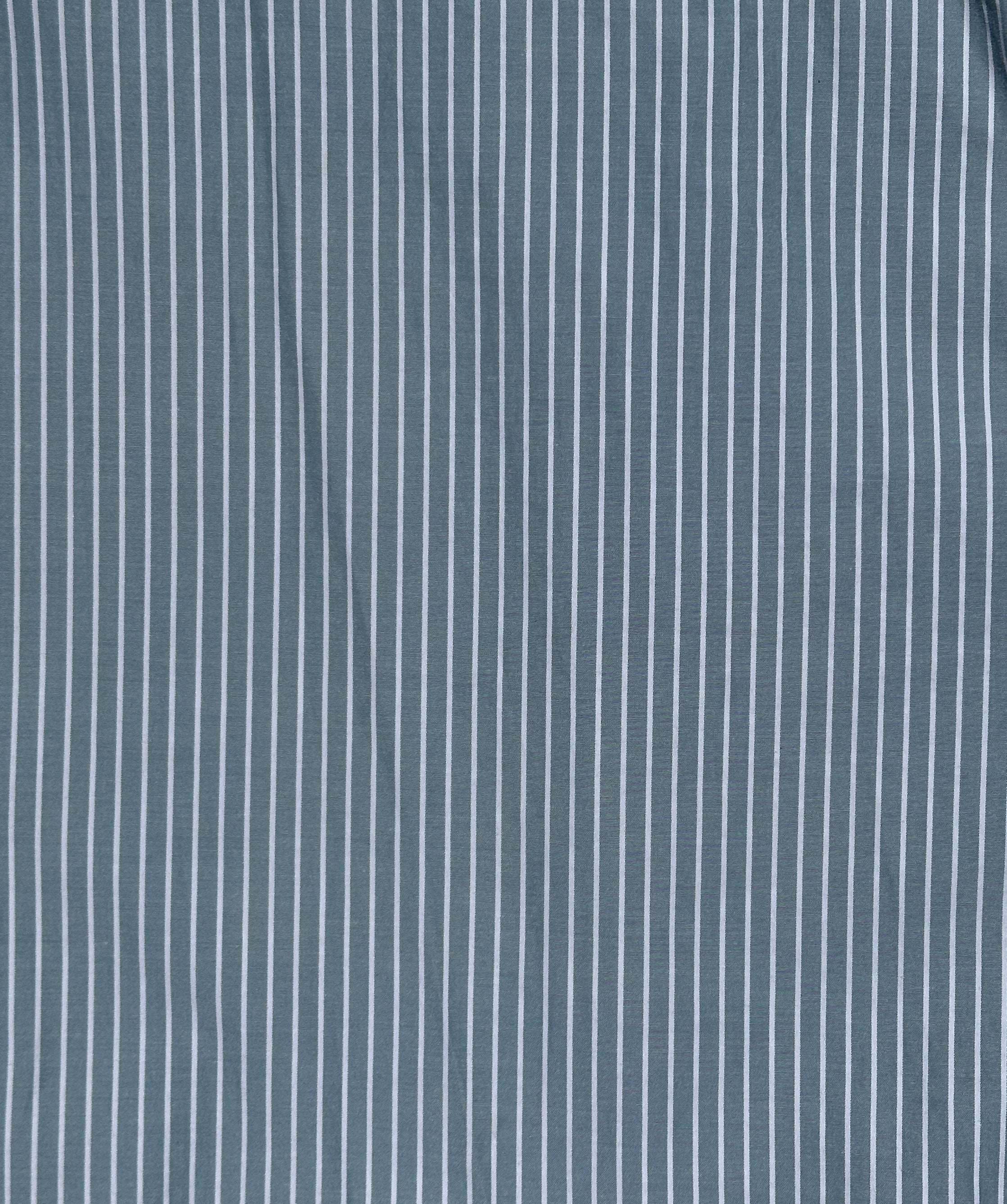Alberta Shirt - Fog Stripe - Jesse Kamm
