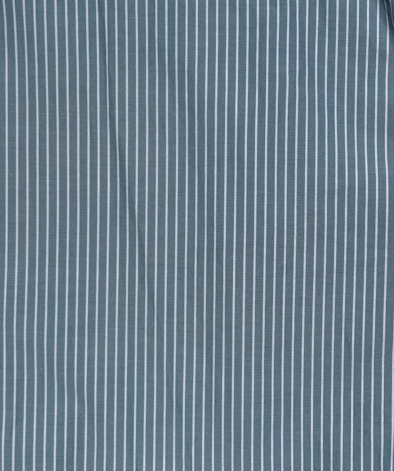 Alberta Shirt - Fog Stripe - Jesse Kamm