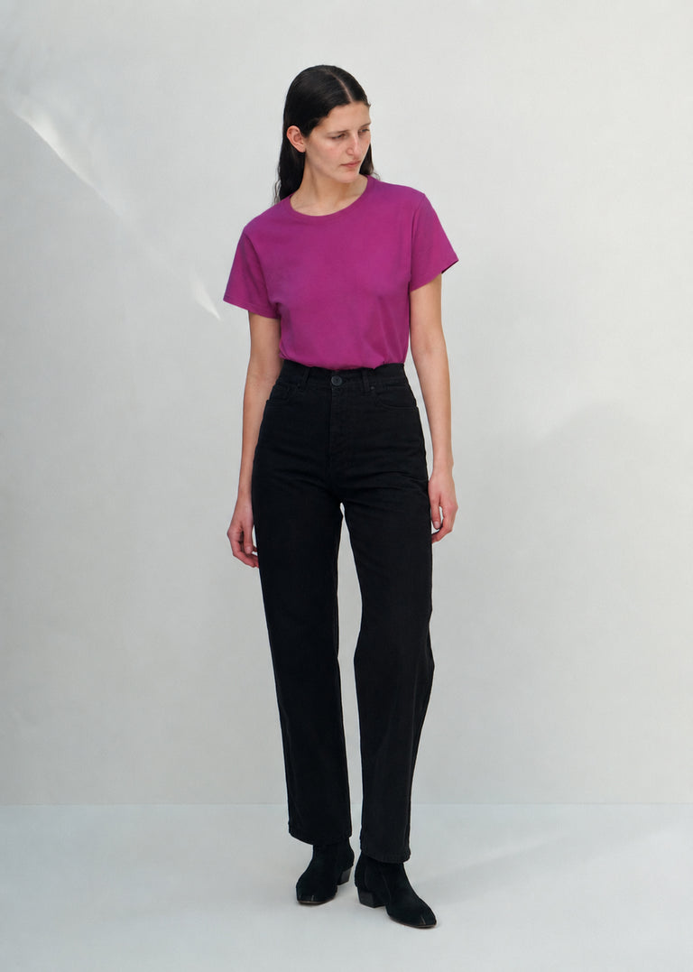 Bowery Tee - Beet - Jesse Kamm