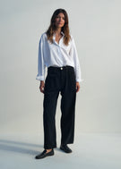 California Wides - Black Japanese Denim - Jesse Kamm