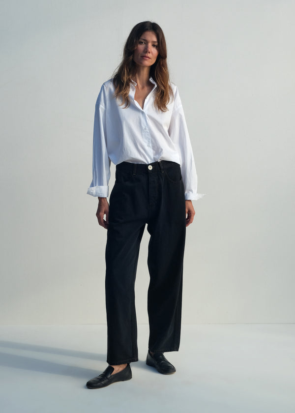 California Wides - Black Japanese Denim