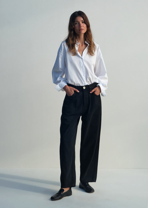 California Wides - Black Japanese Denim