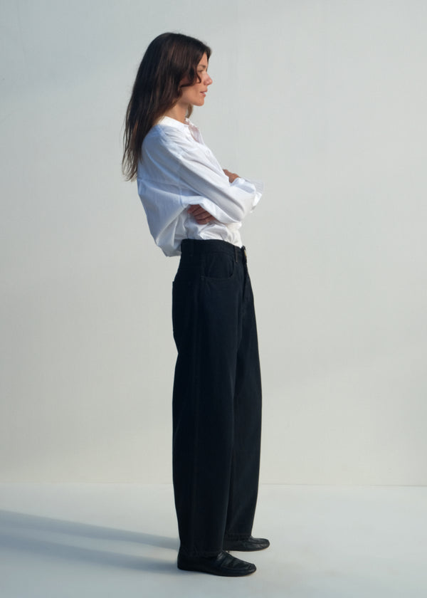 California Wides - Black Japanese Denim