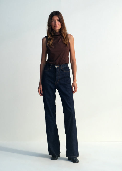 The Alta Jeans - Dark Blue Denim - Jesse Kamm