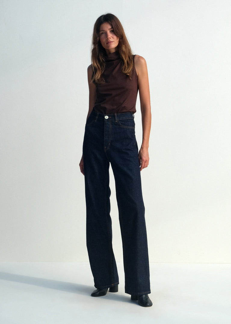 The Alta Jeans - Dark Blue Denim - Jesse Kamm