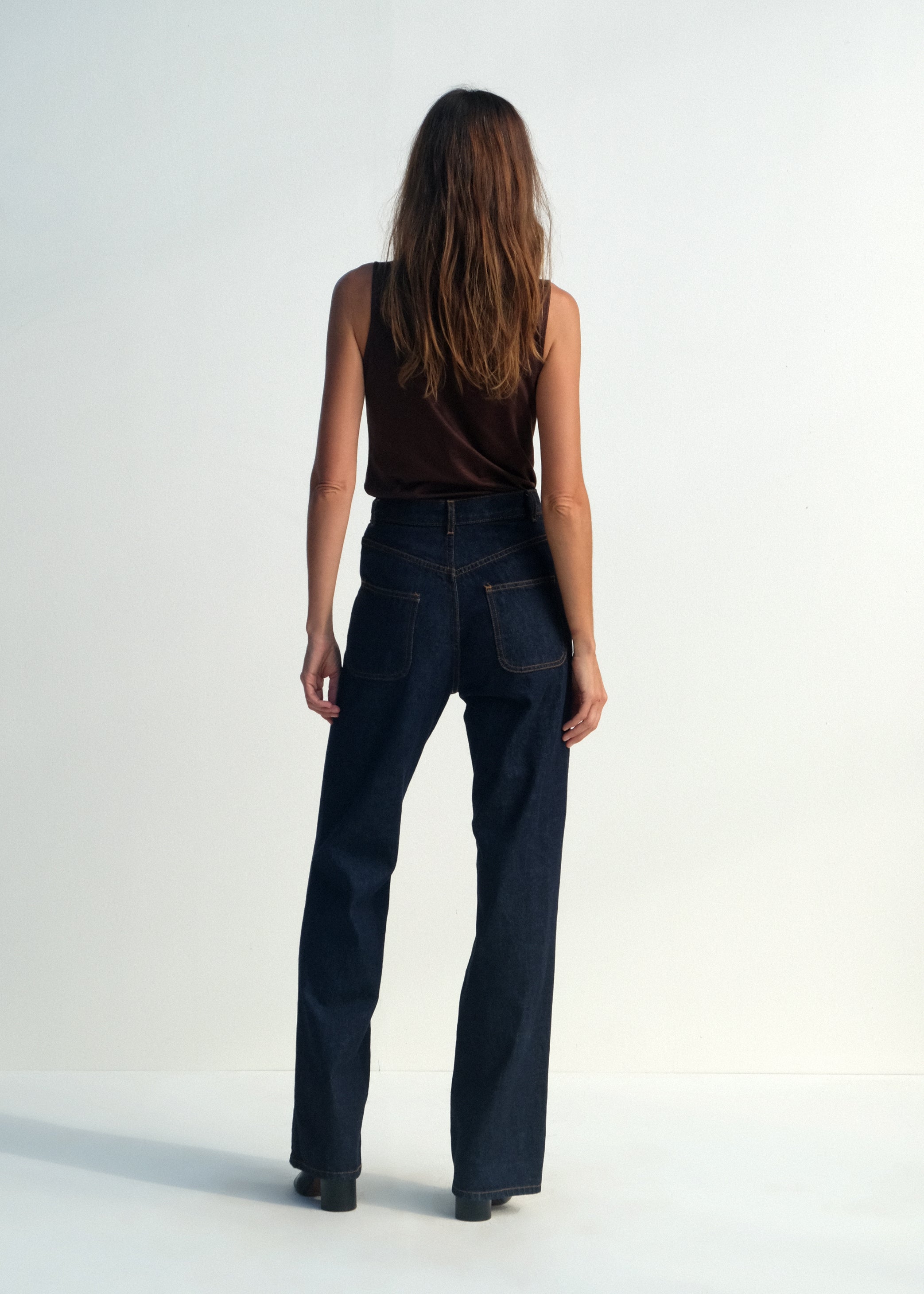 The Alta Jeans - Dark Blue Denim - Jesse Kamm