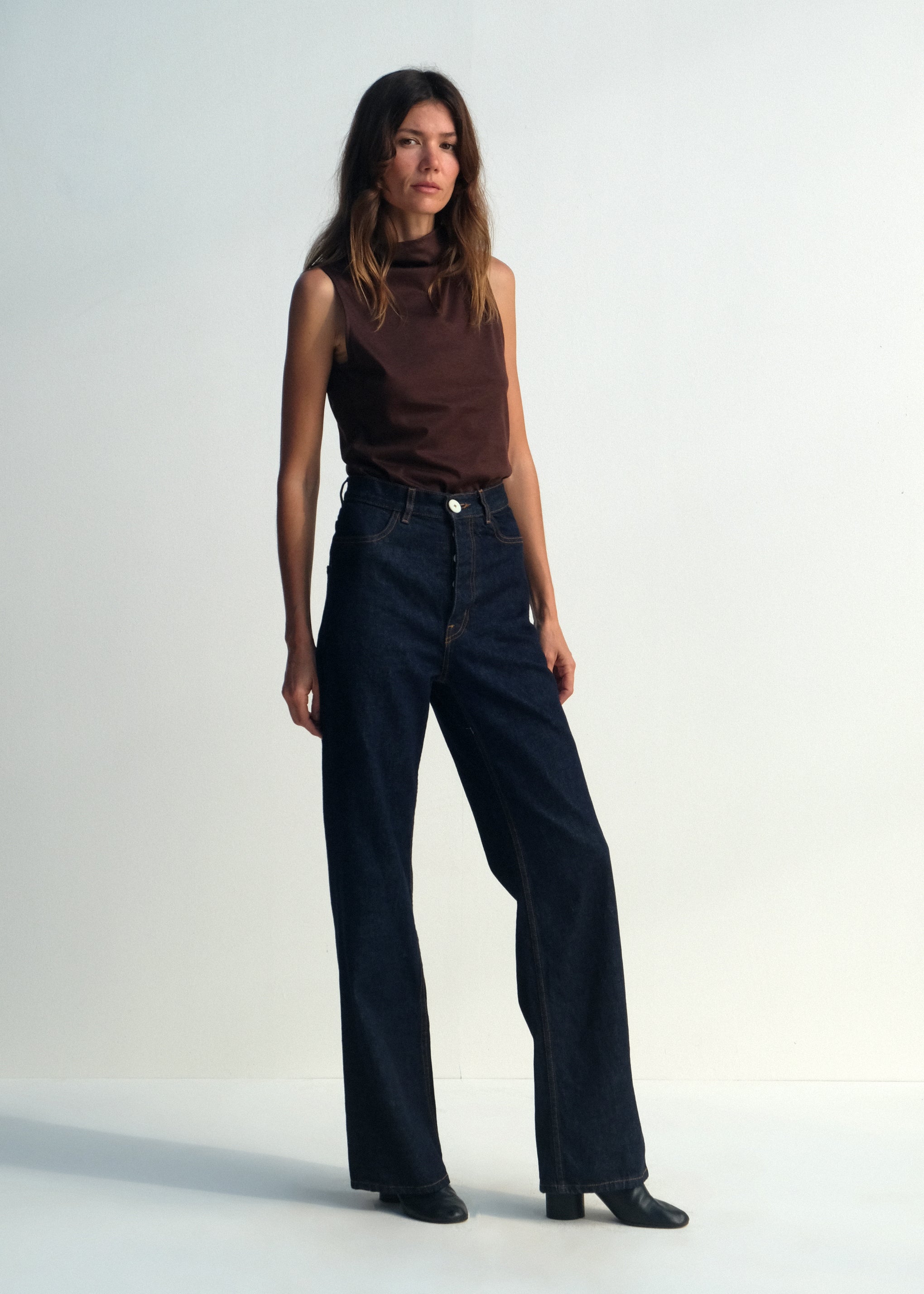 The Alta Jeans - Dark Blue Denim - Jesse Kamm