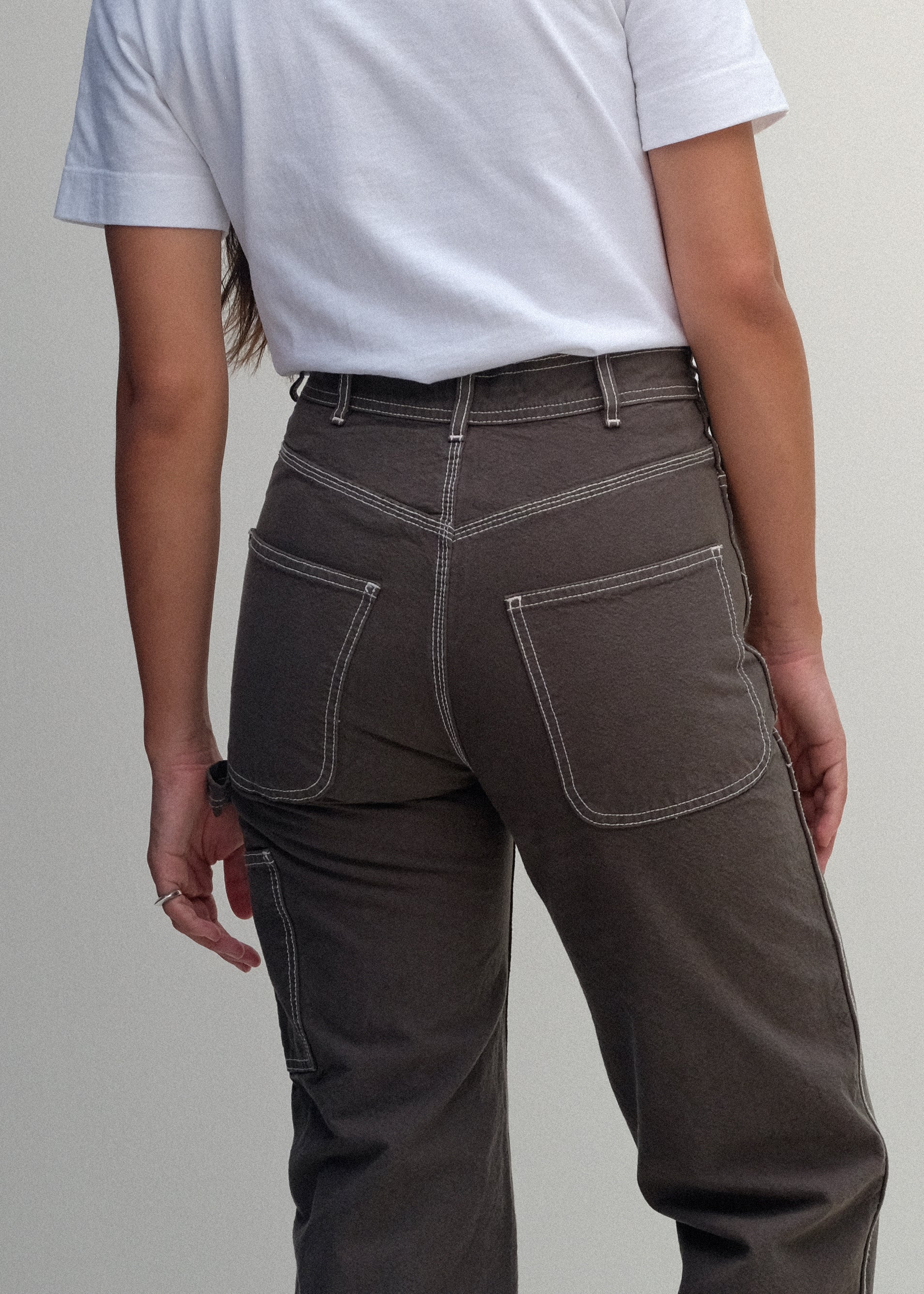 Patchfront Handy Pants - Mushroom - Jesse Kamm