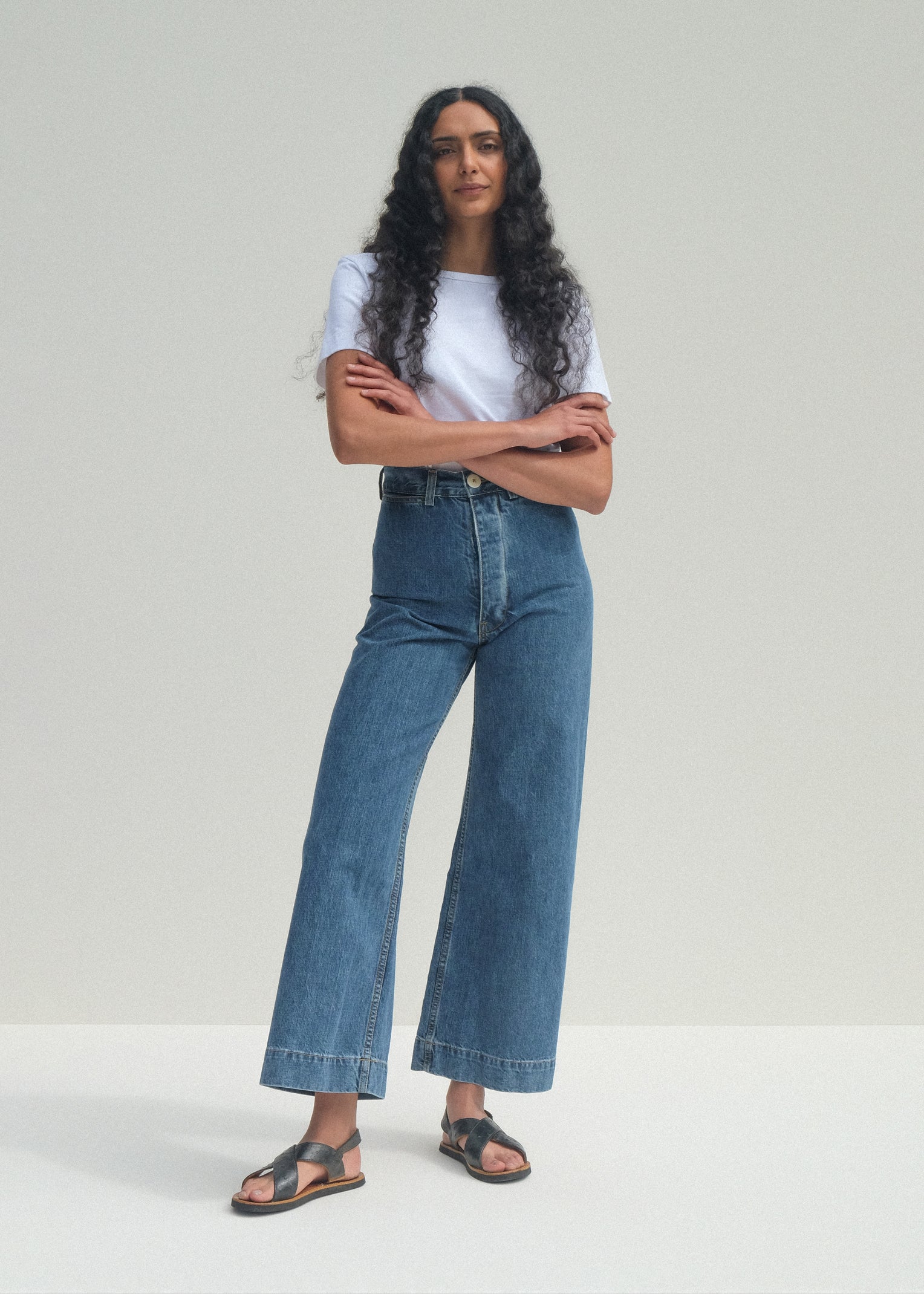 jesse kamm tobacco Sailor Pant In They can be styled to be worn long or with a slight crop Jesse Kamm Ranger Pant In