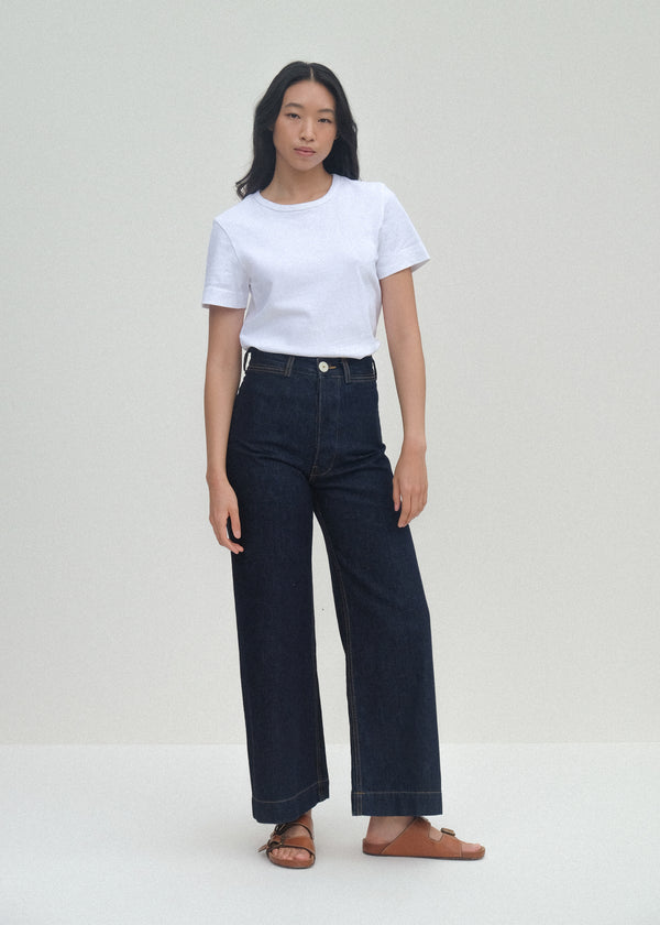 Sailor Pants - Dark Blue Denim